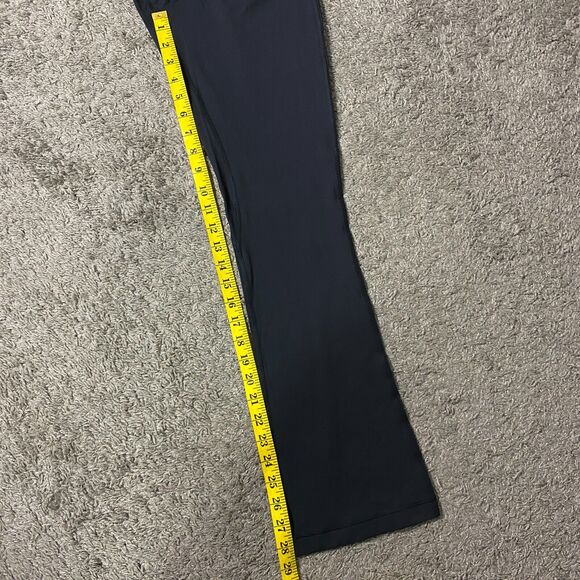Lululemon Size 8 Align High Rise Mini Flared Pant 28" Black - Picture 5 of 7